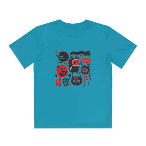Monsters Set Youth Competitor Tee - Image 57