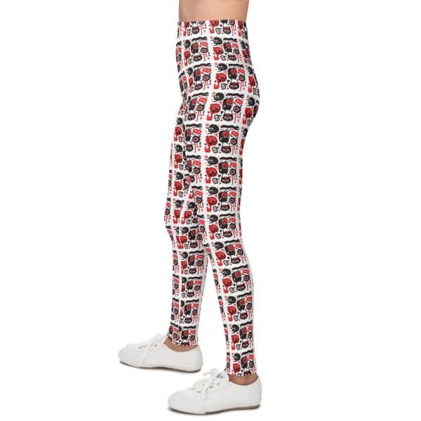 Monsters Set Youth Leggings (AOP) - Image 6