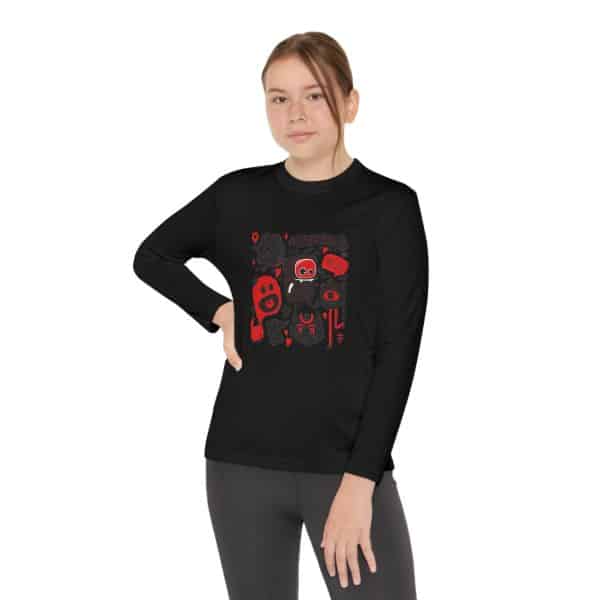 Monsters Set Youth Long Sleeve Competitor Tee - Image 20