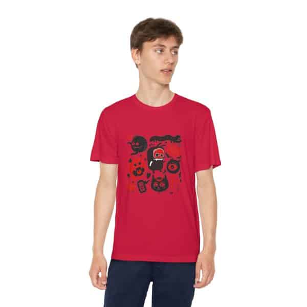 Monsters Set Youth Competitor Tee - Image 71