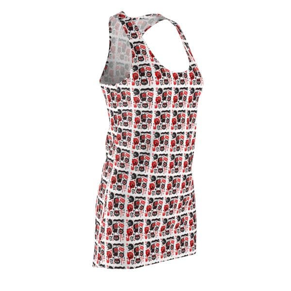 Monsters Set Women's Cut & Sew Racerback Dress (AOP) - Image 3