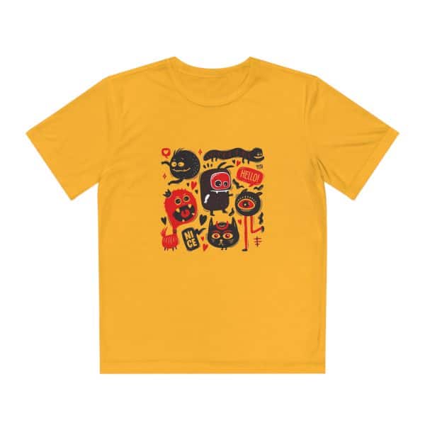 Monsters Set Youth Competitor Tee - Image 25