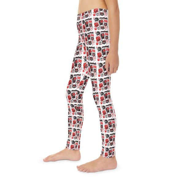 Monsters Set Youth Full-Length Leggings (AOP) - Image 24