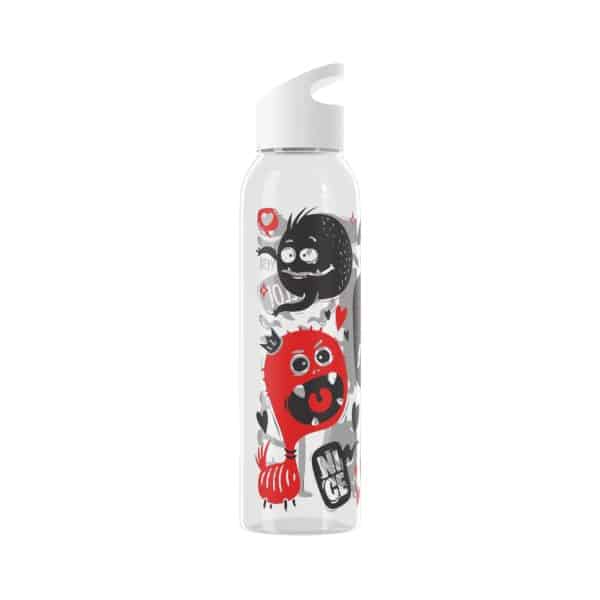 Monsters Set Sky Water Bottle - Image 3