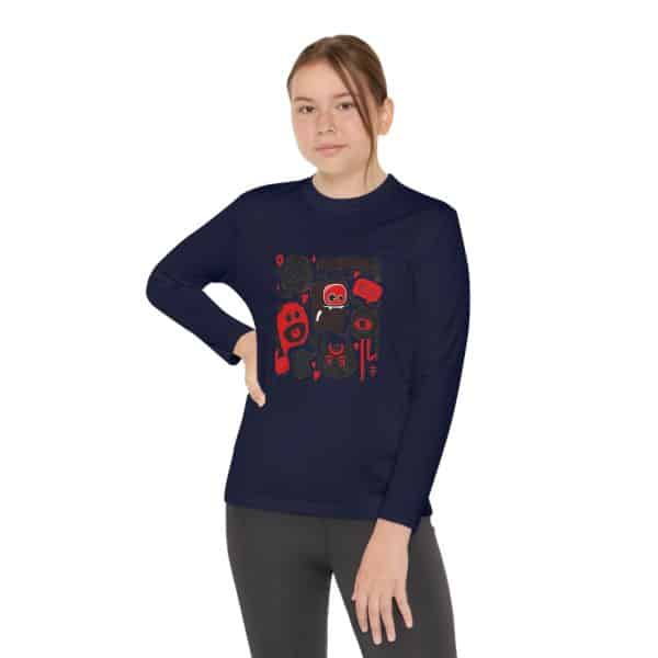 Monsters Set Youth Long Sleeve Competitor Tee - Image 52