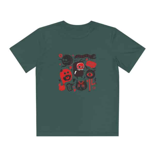 Monsters Set Youth Competitor Tee - Image 49
