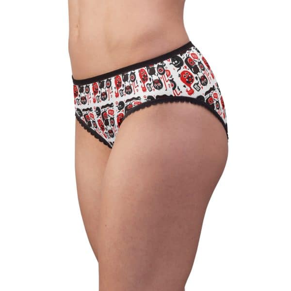 Monsters Set Women's Briefs (AOP) - Image 4