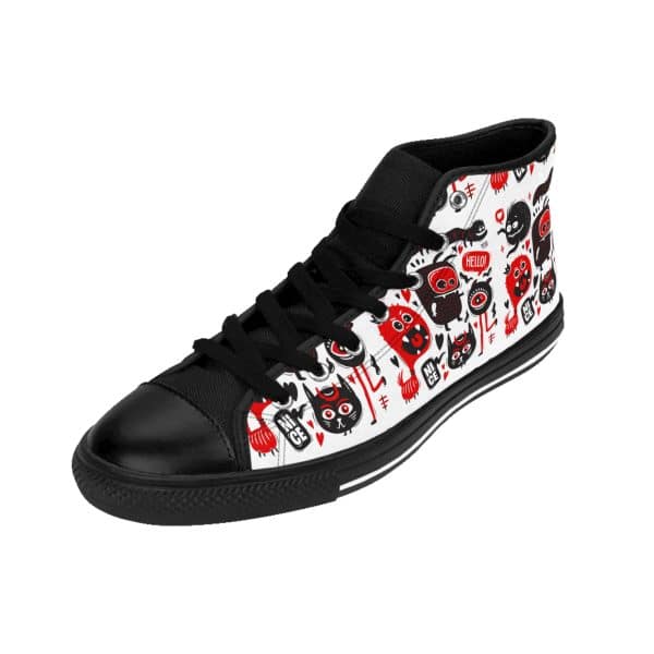 Monsters Set Women's Classic Sneakers - Image 6