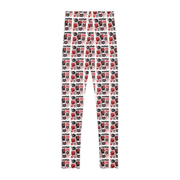 Monsters Set Youth Leggings (AOP) - Image 2
