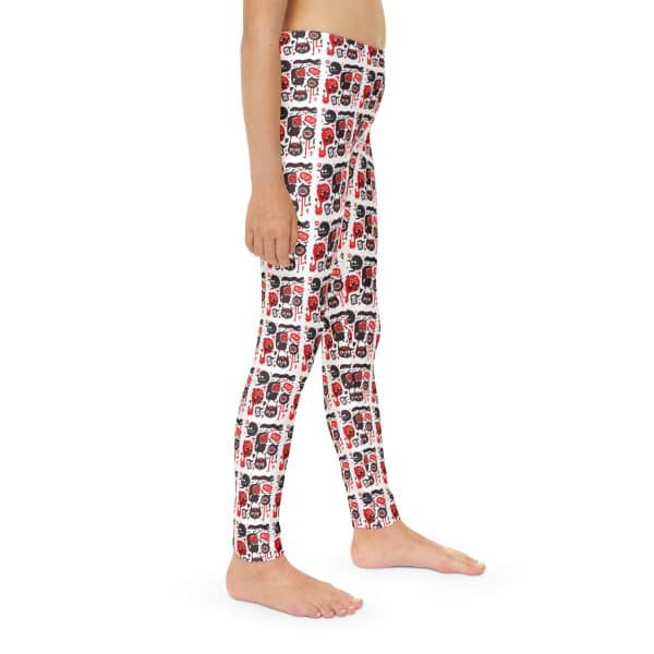 Monsters Set Youth Full-Length Leggings (AOP) - Image 14