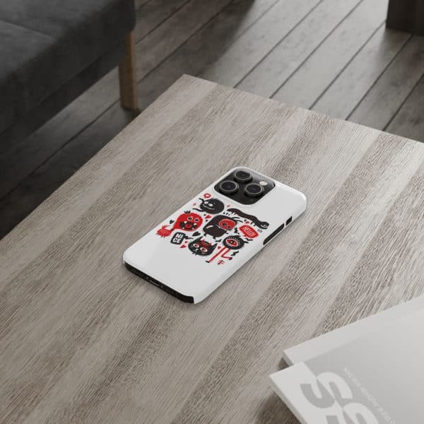 Monsters Set Slim Phone Cases - Image 69