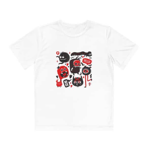 Monsters Set Youth Competitor Tee