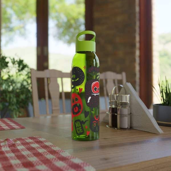 Monsters Set Sky Water Bottle - Image 11