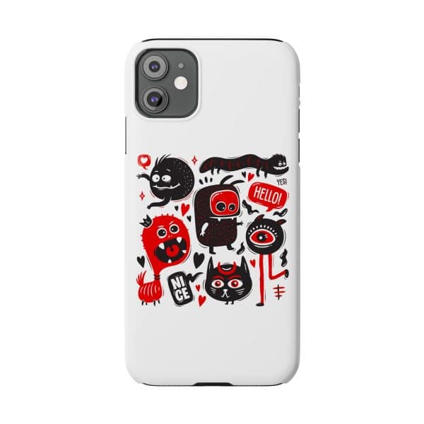 Monsters Set Slim Phone Cases - Image 17