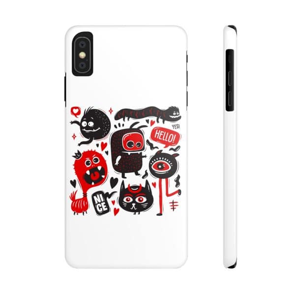 Monsters Set Slim Phone Cases - Image 14