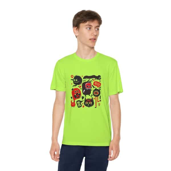 Monsters Set Youth Competitor Tee - Image 43