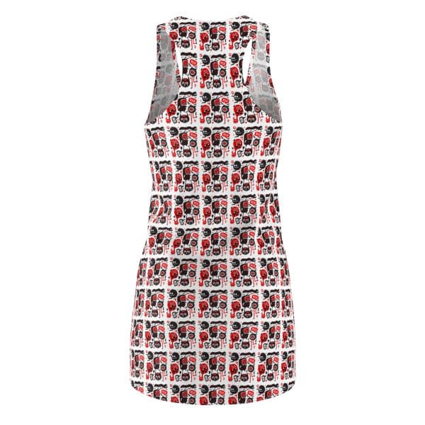 Monsters Set Women's Cut & Sew Racerback Dress (AOP) - Image 2