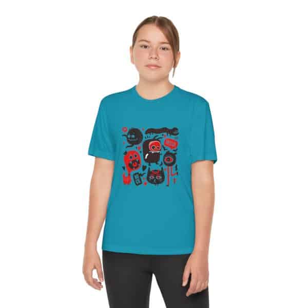 Monsters Set Youth Competitor Tee - Image 60