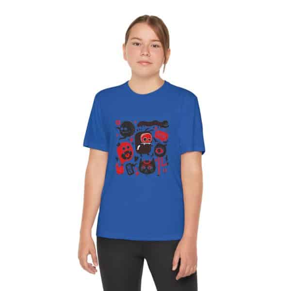 Monsters Set Youth Competitor Tee - Image 68