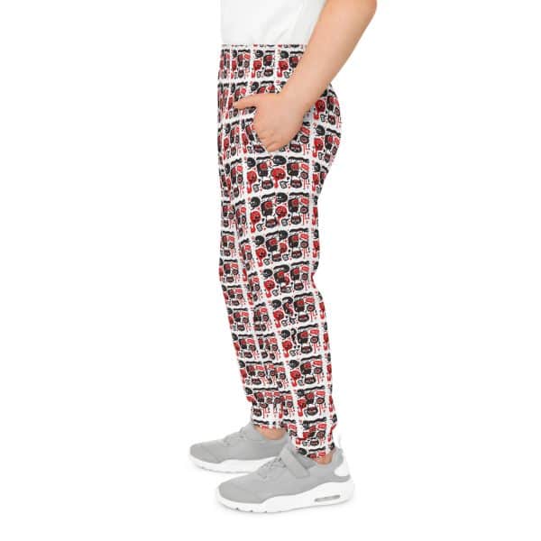 Monsters Set Youth Joggers (AOP) - Image 5