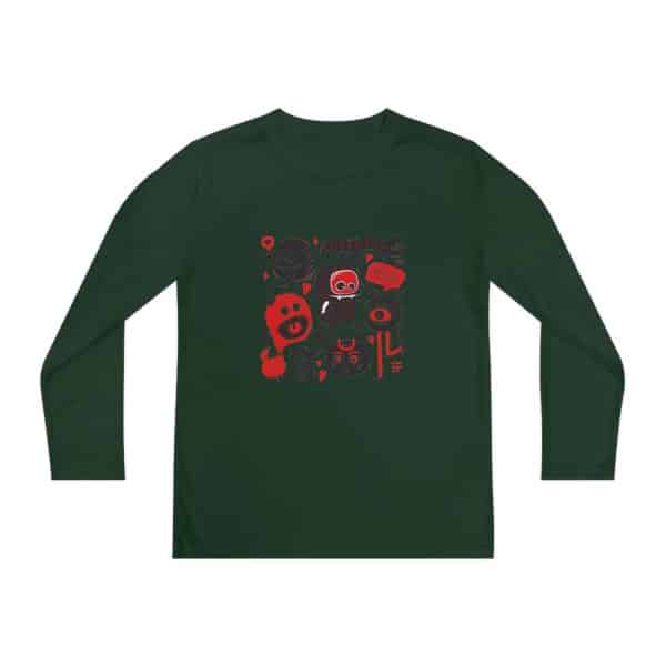 Monsters Set Youth Long Sleeve Competitor Tee - Image 33