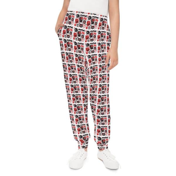 Monsters Set Youth Joggers (AOP) - Image 6