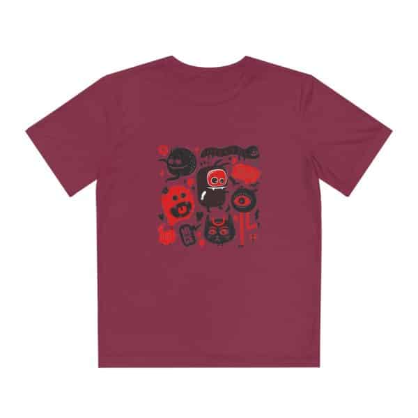 Monsters Set Youth Competitor Tee - Image 77