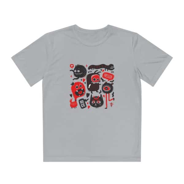 Monsters Set Youth Competitor Tee - Image 5