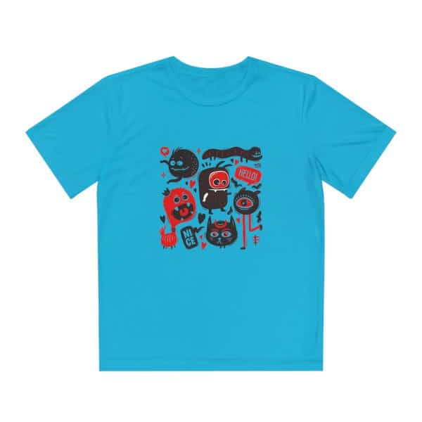 Monsters Set Youth Competitor Tee - Image 53