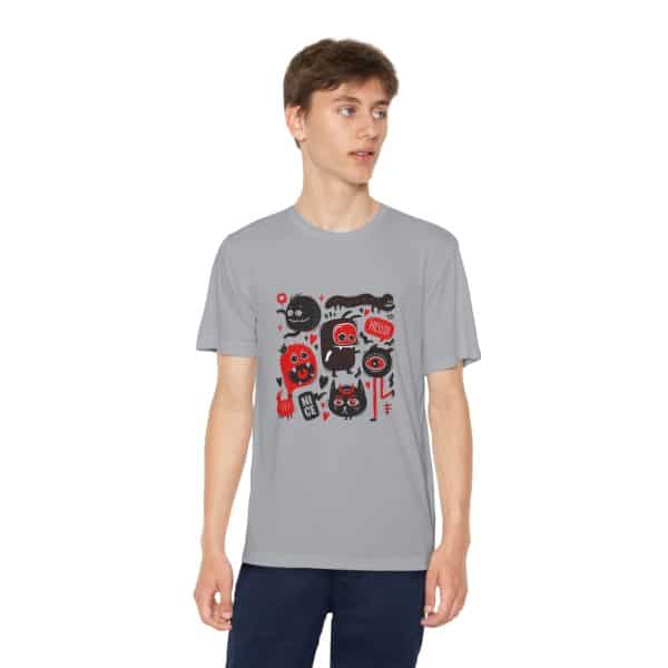Monsters Set Youth Competitor Tee - Image 7