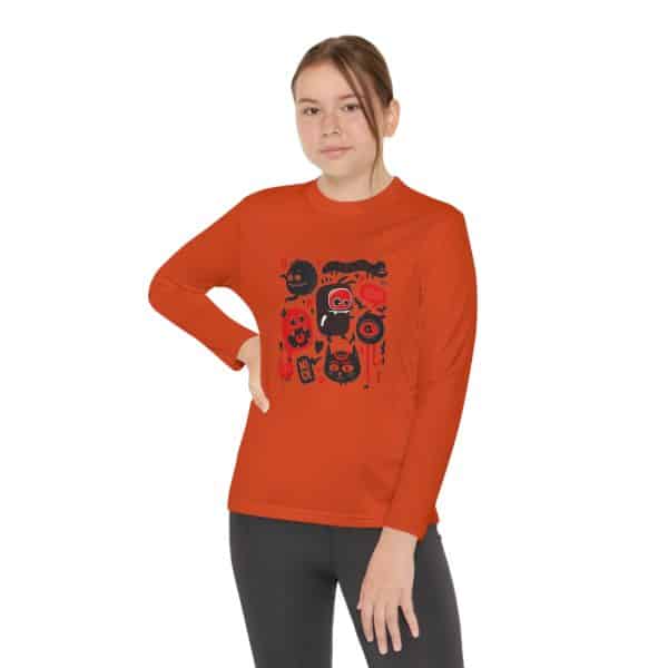 Monsters Set Youth Long Sleeve Competitor Tee - Image 28