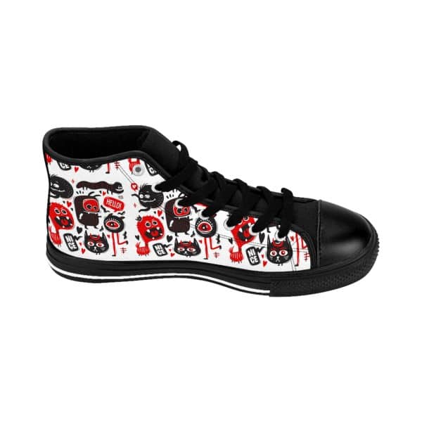 Monsters Set Women's Classic Sneakers - Image 5