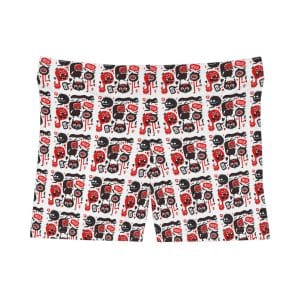 Monsters Set Women's Shorts (AOP)