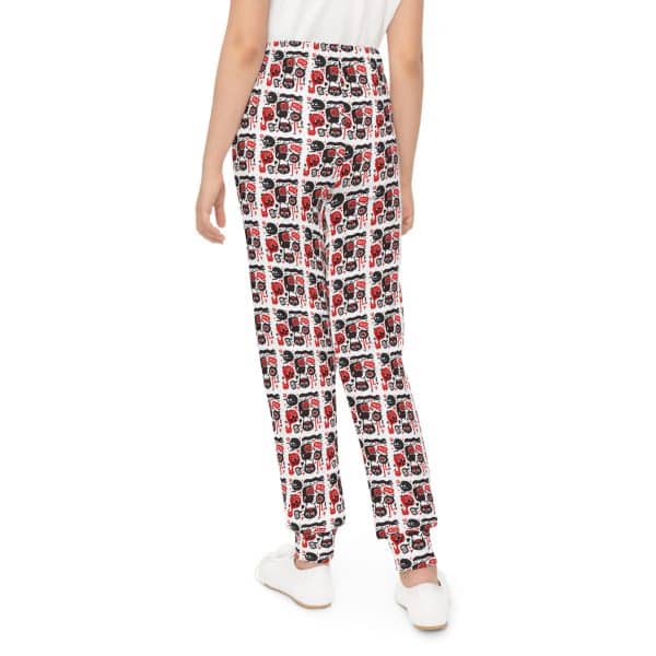 Monsters Set Youth Joggers (AOP) - Image 8