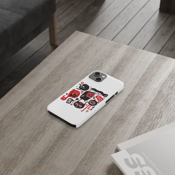 Monsters Set Slim Phone Cases - Image 67