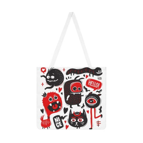 Monsters Set Shoulder Tote Bag (AOP)