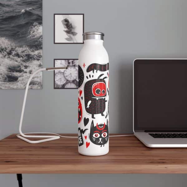 Monsters Set Slim Water Bottle - Image 6