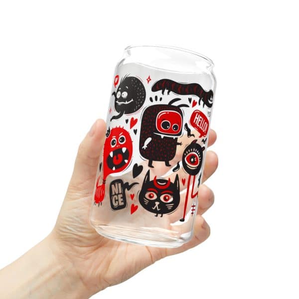 Monsters Set Sipper Glass, 16oz - Image 5