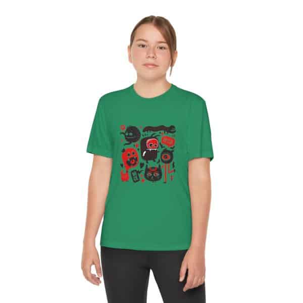 Monsters Set Youth Competitor Tee - Image 48