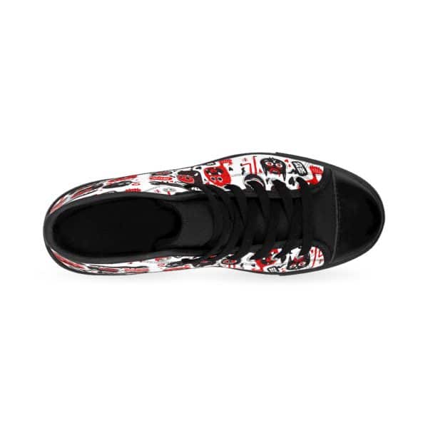 Monsters Set Women's Classic Sneakers - Image 3