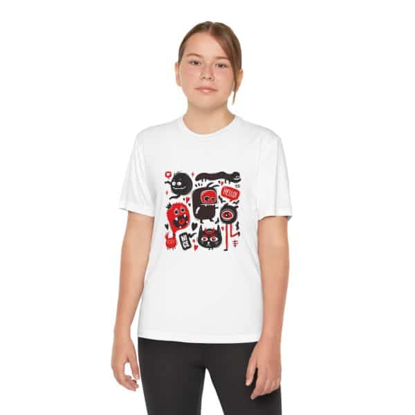 Monsters Set Youth Competitor Tee - Image 4