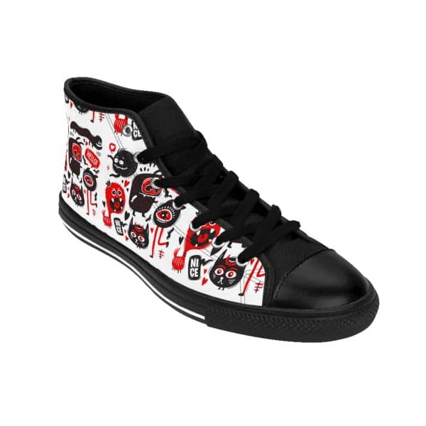 Monsters Set Women's Classic Sneakers - Image 9