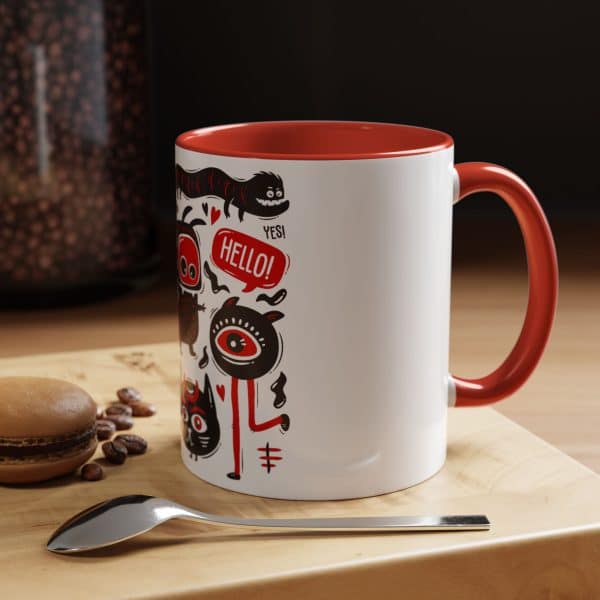 Monsters Set Accent Coffee Mug (11, 15oz) - Image 5