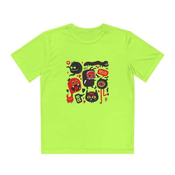 Monsters Set Youth Competitor Tee - Image 41