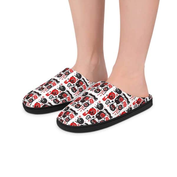 Monsters Set Women's Indoor Slippers - Image 6