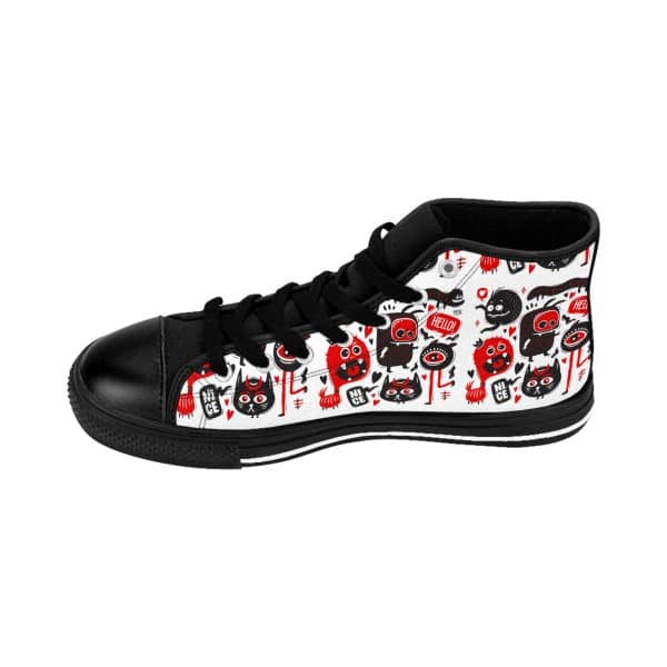 Monsters Set Women's Classic Sneakers - Image 8