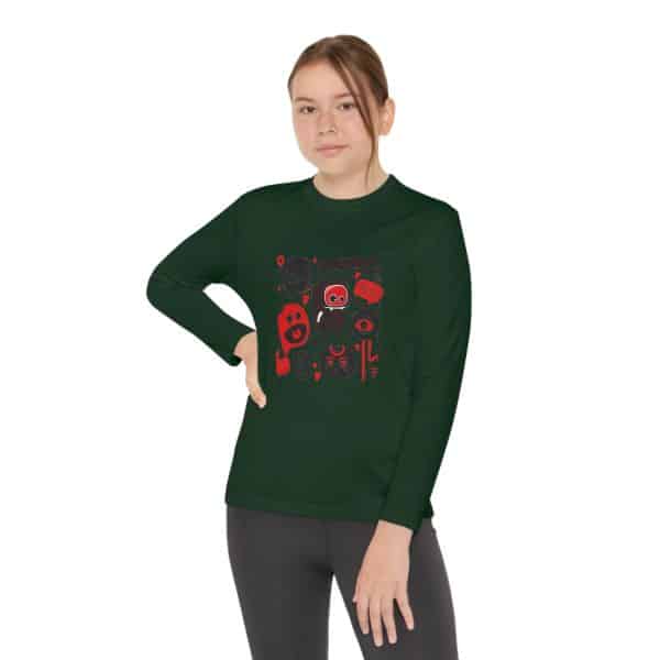 Monsters Set Youth Long Sleeve Competitor Tee - Image 36