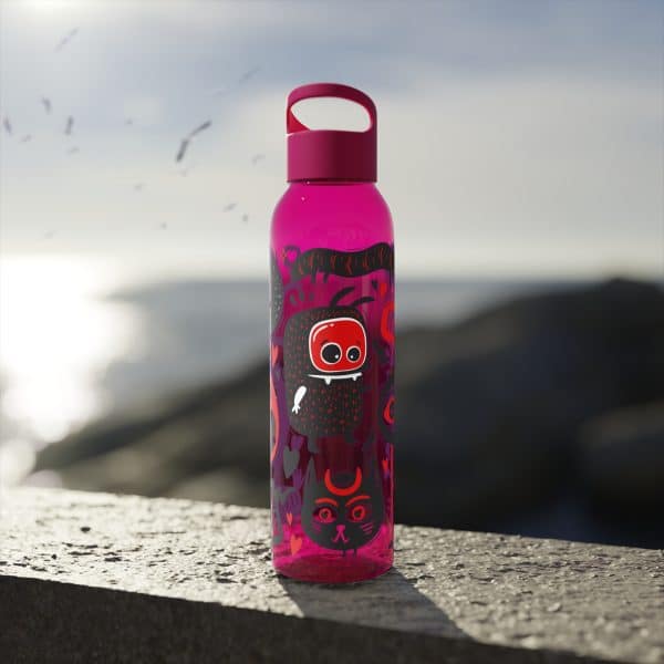 Monsters Set Sky Water Bottle - Image 18