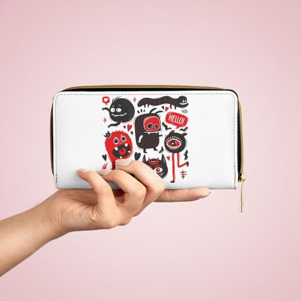 Monsters Set Zipper Wallet - Image 5