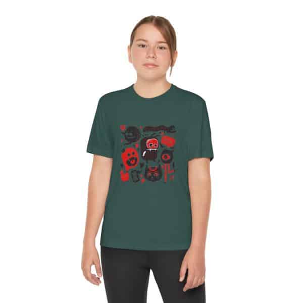 Monsters Set Youth Competitor Tee - Image 52